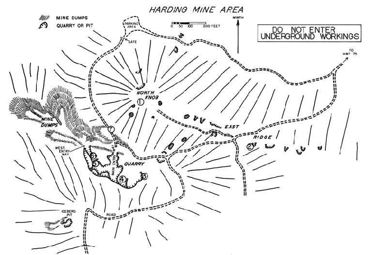 Harding Map