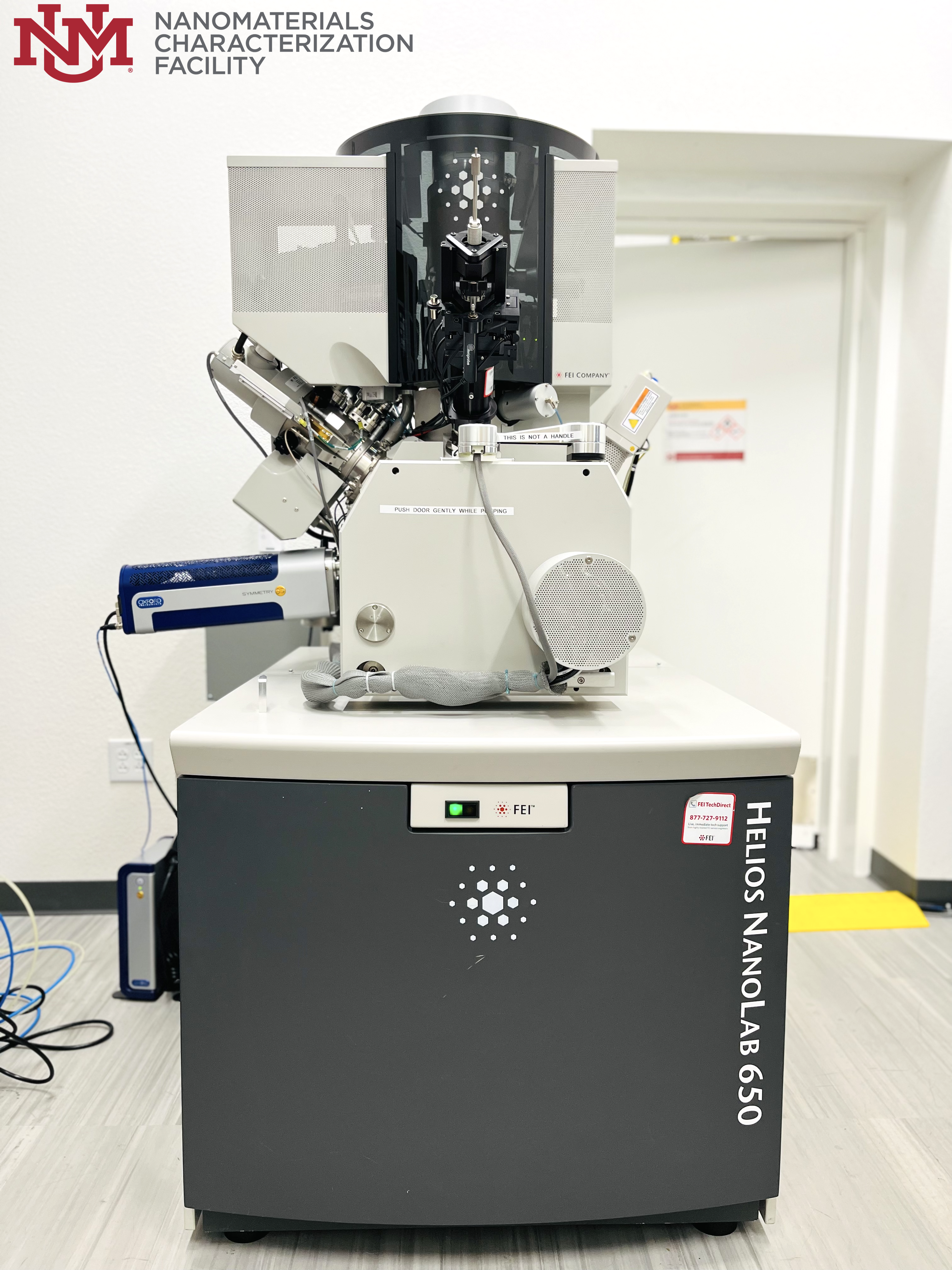 Nanomaterials Characterization Facility Photo: Nanomaterials Characterization Facility